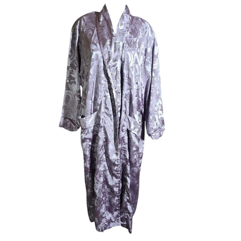 Victoria's Secret Womens Y2K Vintage Robe Purple M/L